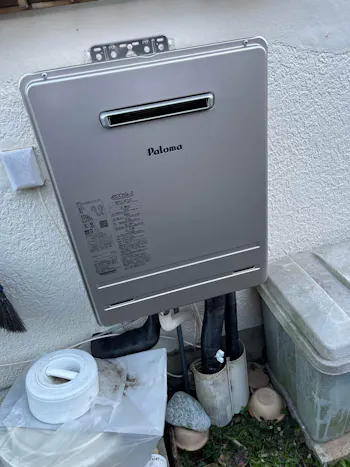 埼玉県鴻巣市のお客様のガス給湯器交換工事