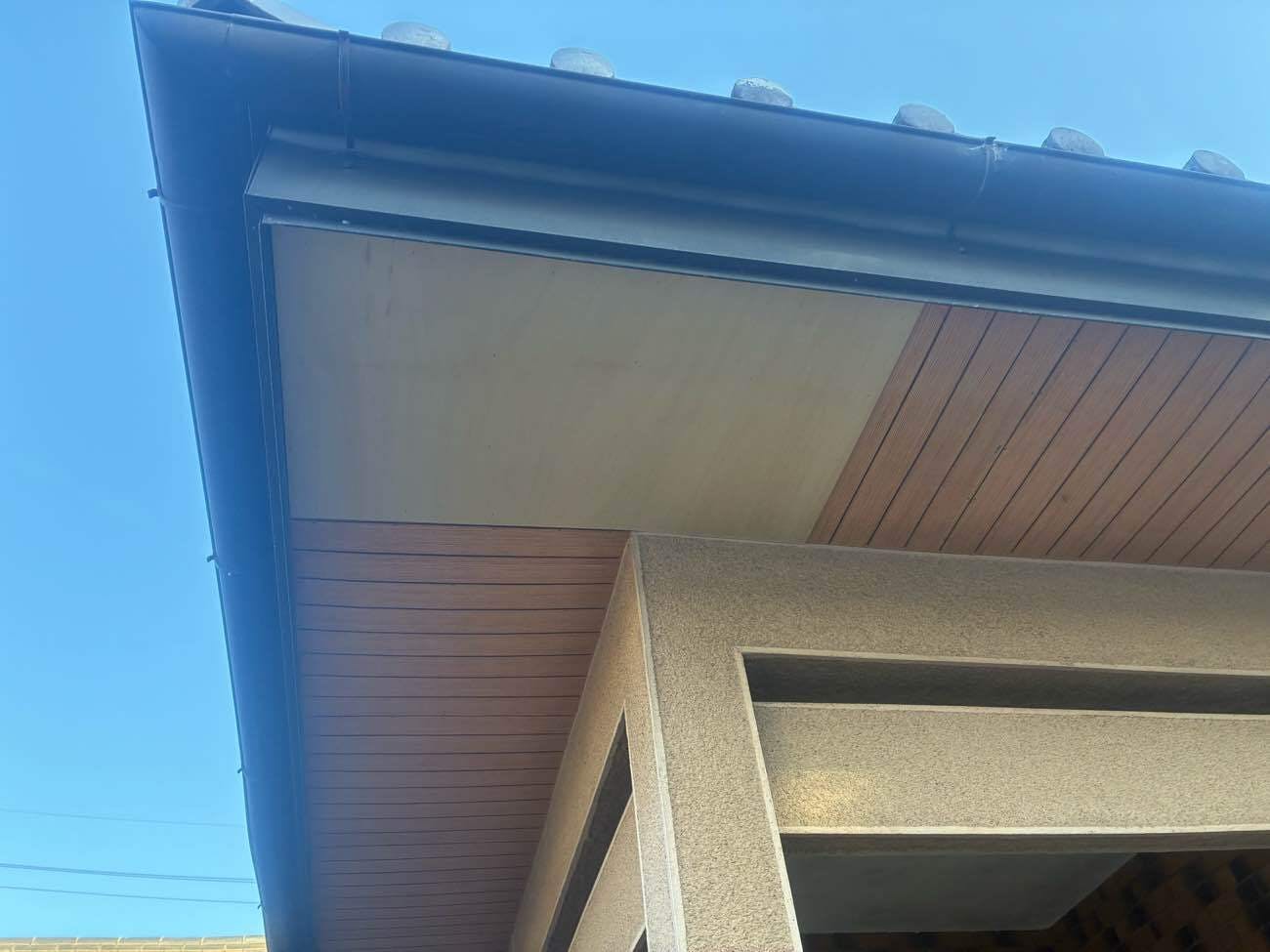 埼玉県深谷市のお客様の軒天補修工事