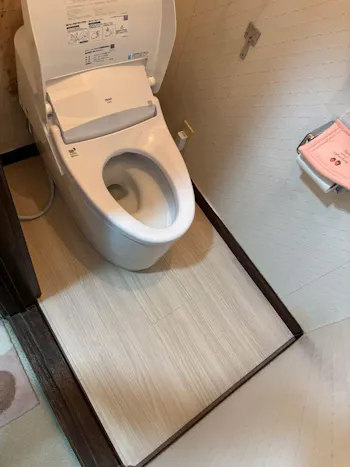 茨城県高萩市のお客様のトイレ工事　具体的な工事内容2
