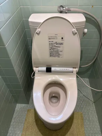 群馬県前橋市のお客様の便座交換工事　具体的な工事内容4