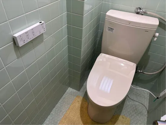 工事後　群馬県前橋市のお客様の便座交換工事