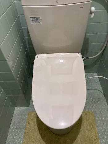 群馬県前橋市のお客様の便座交換工事　具体的な工事内容1