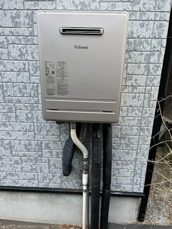 埼玉県北本市のお客様のガス給湯器交換工事