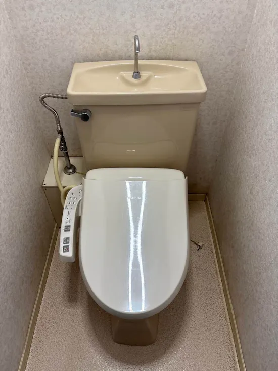 工事前　群馬県高崎市のお客様のトイレ工事