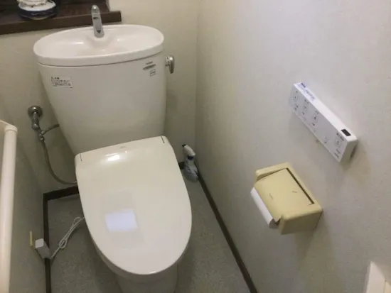 工事後　東京都青梅市のお客様の便座交換工事