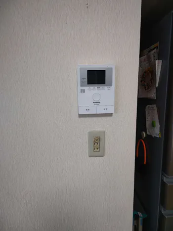 福島県いわき市のお客様のTVドアホン交換工事