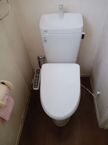 東京都羽村市のお客様のトイレ工事