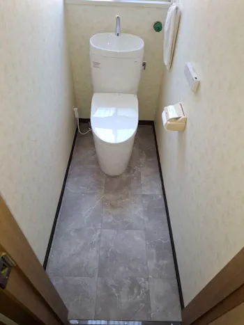 宮城県富谷市のお客様のトイレ交換工事