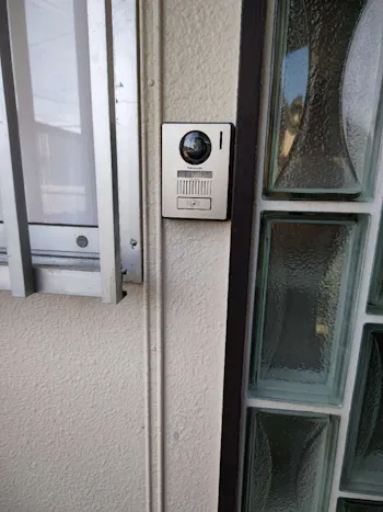 福島県いわき市のお客様のTVドアホン交換工事