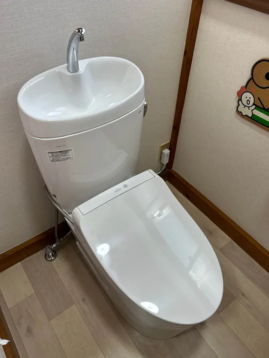 工事後　宮城県亘理町のお客様のトイレ工事