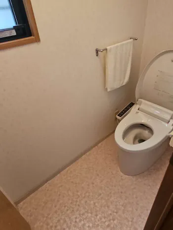 三重県津市のお客様のトイレリフォーム工事　具体的な工事内容2