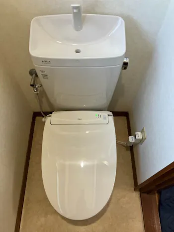 東京都練馬区のお客様のトイレ工事