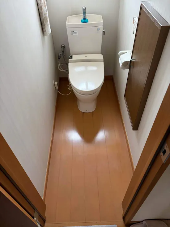 工事前　埼玉県久喜市のお客様のトイレ工事