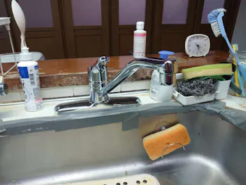 愛知県名古屋市南区のお客様の水栓工事