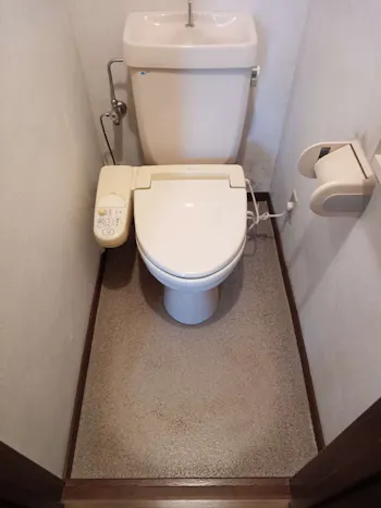 東京都青梅市のお客様のトイレ工事　具体的な工事内容1
