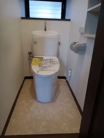 東京都青梅市のお客様のトイレ工事　具体的な工事内容2