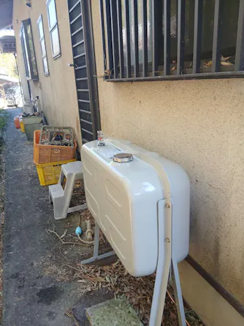 茨城県小美玉市のお客様の給湯器工事　具体的な工事内容2