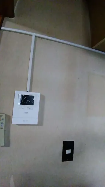 東京都羽村市のお客様のTVドアホン工事