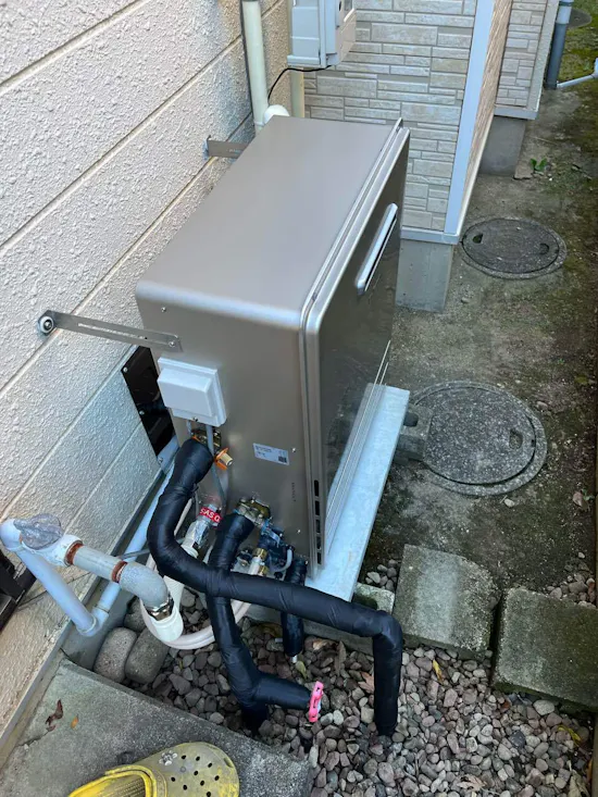 工事後　埼玉県北本市のお客様のガス給湯器交換工事