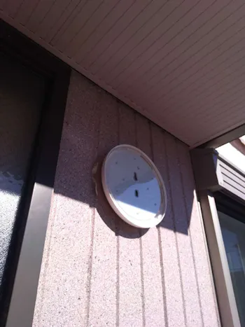 東京都青梅市のお客様の玄関灯交換工事　具体的な工事内容1