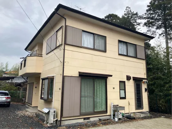 工事前　千葉県いすみ市のお客様の外装補修・塗装工事