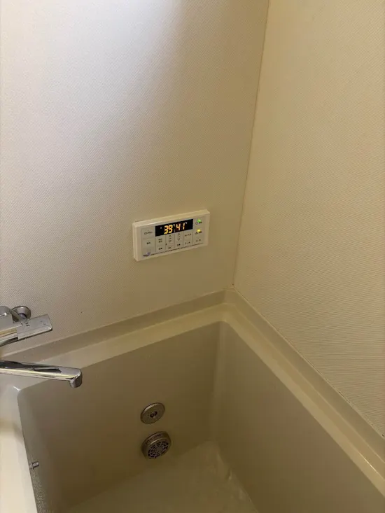 工事後　山梨県都留市のお客様の給湯器工事