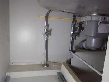 愛知県名古屋市南区のお客様のキッチン水栓交換工事　具体的な工事内容2