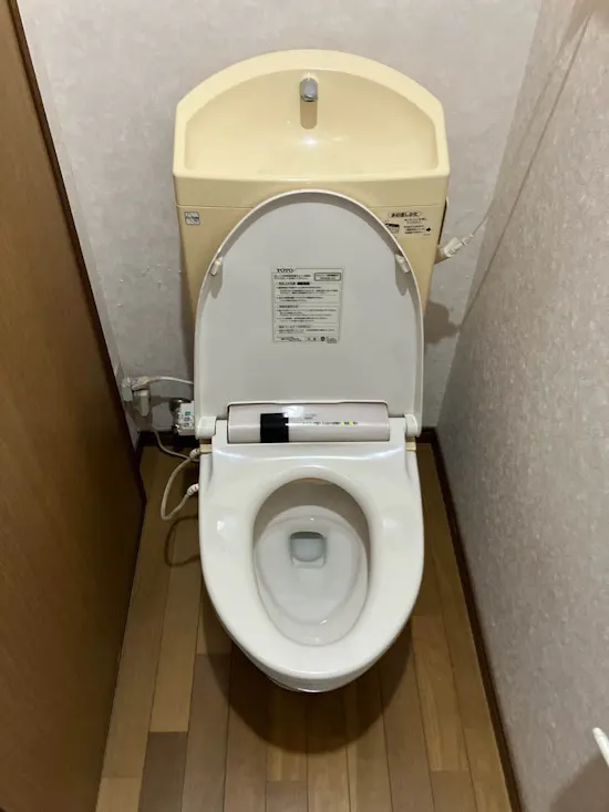 工事前　東京都板橋区のお客様のトイレ工事