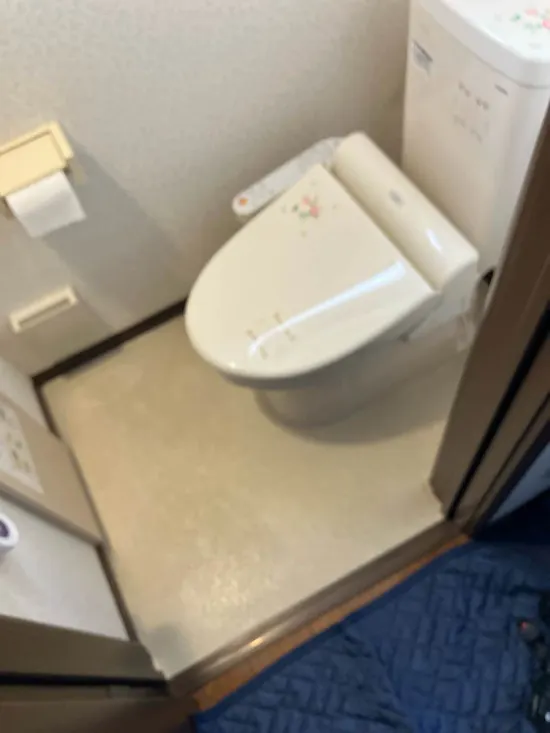 工事前　千葉県松戸市のお客様のトイレ工事