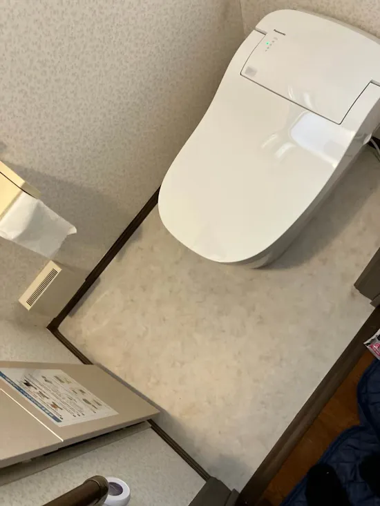工事後　千葉県松戸市のお客様のトイレ工事