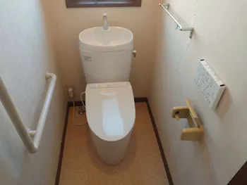 愛知県名古屋市のお客様のトイレ交換工事