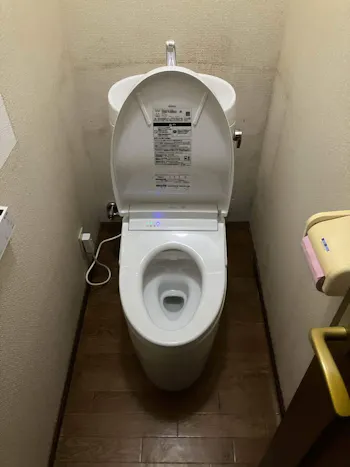 群馬県高崎市のお客様のトイレ工事