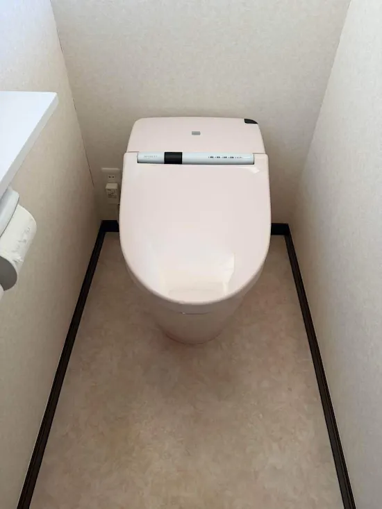 工事前　東京都八王子市のお客様のトイレ交換工事