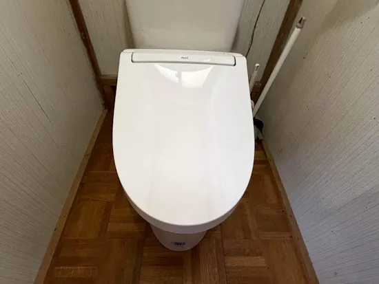 工事後　栃木県山苗代のお客様の便座交換工事