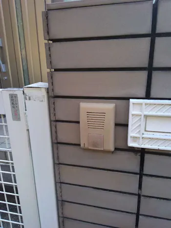 東京都青梅市のお客様のドアホン交換工事　具体的な工事内容3