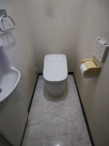 福島県いわき市のお客様のトイレ工事　具体的な工事内容1