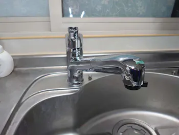 愛知県豊田市のお客様のキッチン水栓交換工事