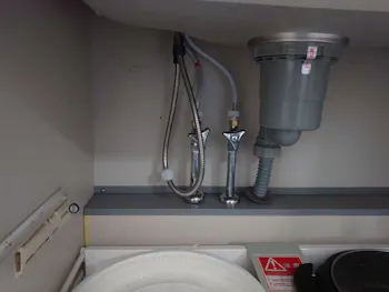 愛知県豊田市のお客様のキッチン水栓交換工事　具体的な工事内容1