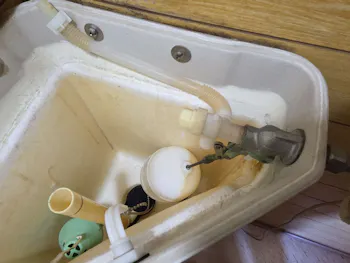 栃木県大田原市のお客様のトイレ修繕工事　具体的な工事内容1