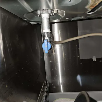 神奈川県三浦市のお客様のビルトインコンロ・ガスコンロ工事　具体的な工事内容2