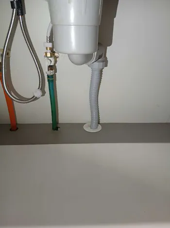 茨城県東茨城郡茨城町のお客様の水栓工事　具体的な工事内容1