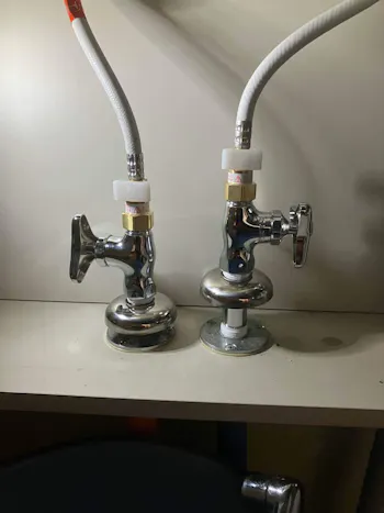 埼玉県本庄市のお客様のキッチン水栓工事　具体的な工事内容1