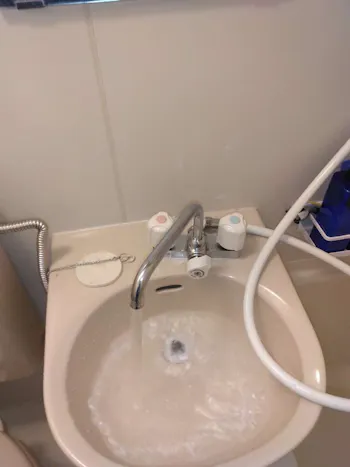 東京都青梅市のお客様のトイレ水栓工事