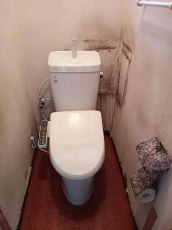 東京都立川市のお客様のトイレ工事