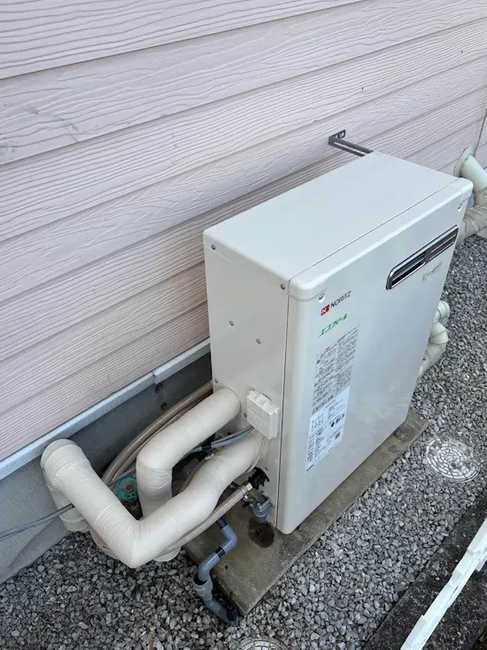 工事後　群馬県高崎市のお客様の石油給湯器工事