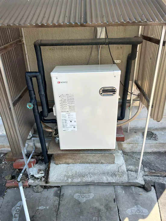 工事後　静岡県沼津市のお客様の給湯器工事