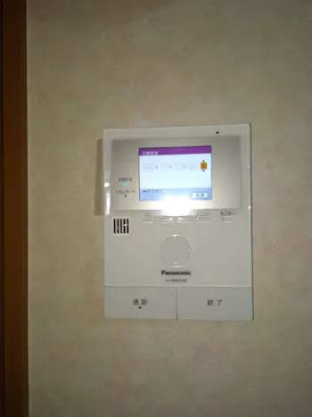 東京都青梅市のお客様のTVドアホン交換工事