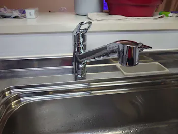 愛知県名古屋市のお客様のキッチン水栓交換工事