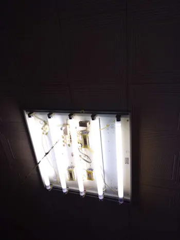 東京都青梅市のお客様の照明器具取付工事　具体的な工事内容1