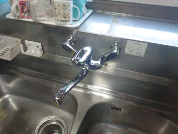 愛知県豊田市のお客様のキッチン水栓工事